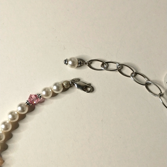WS2023MAY060 (4M Swarovski Faux Pearl Necklace) main image 1